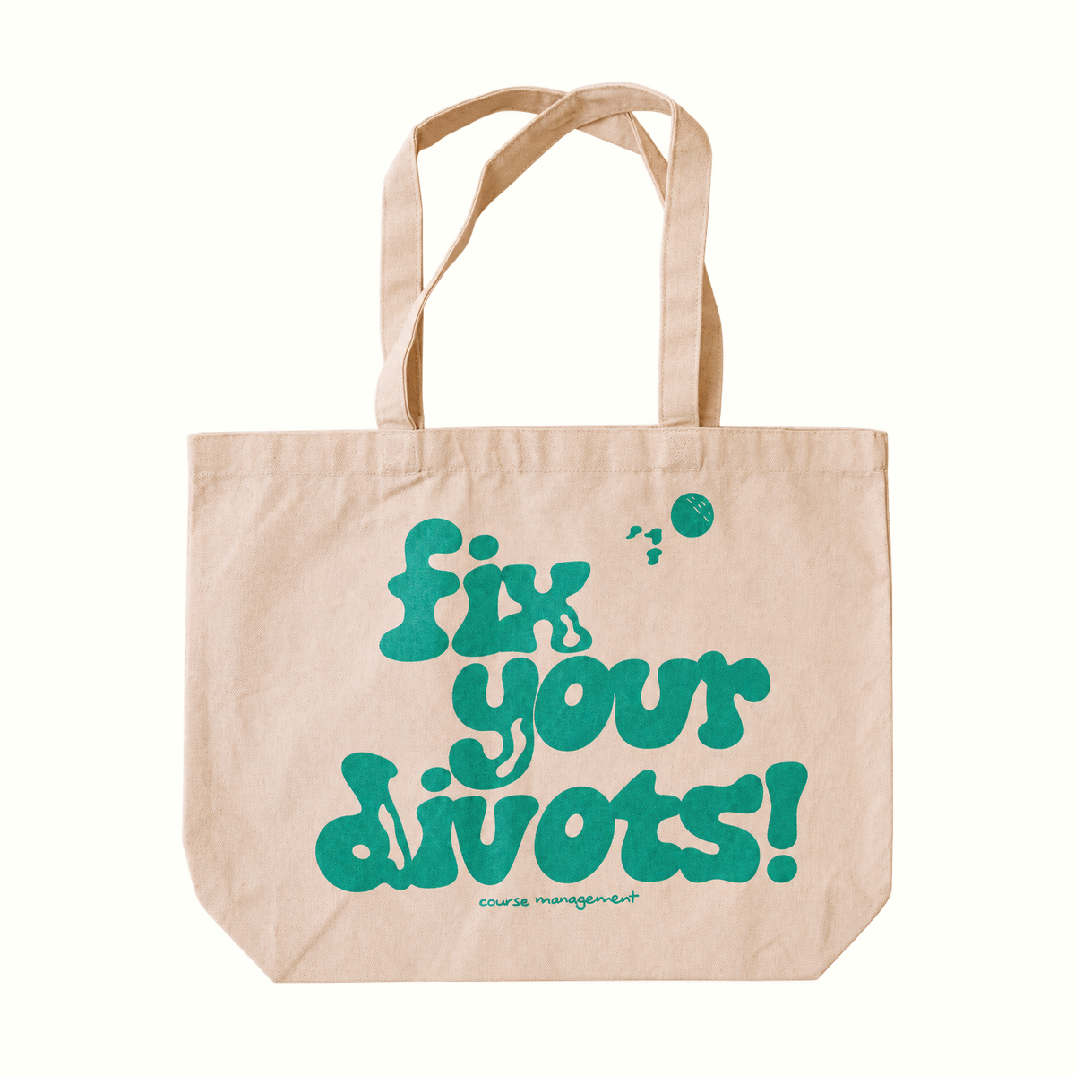 Fix Your Divots Tote